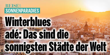 Winterblues ade: Das sind die sonnigsten Städte der Welt
