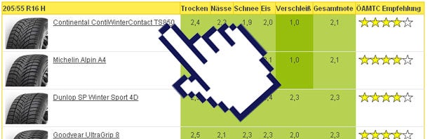 Winterreifentest 2012/2013: Die Tops und Flops