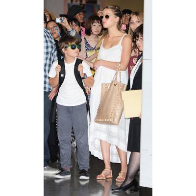 Amber Heard ist schon in die Familie integriert