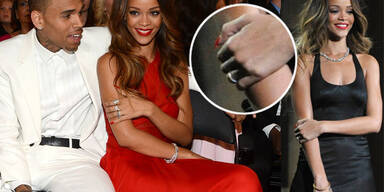 Die Grammy Awards 2013: Zeigt Rihanna Verlobungsring?