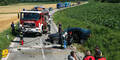 Frontalcrash: Mutter schwer verletzt