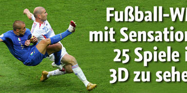 25 WM-Spiele als 3D-Erlebnis