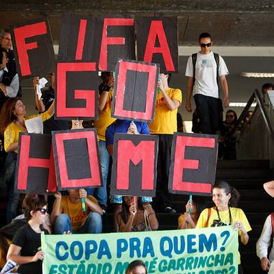 Brasilien: Proteste gegen Fußball-WM