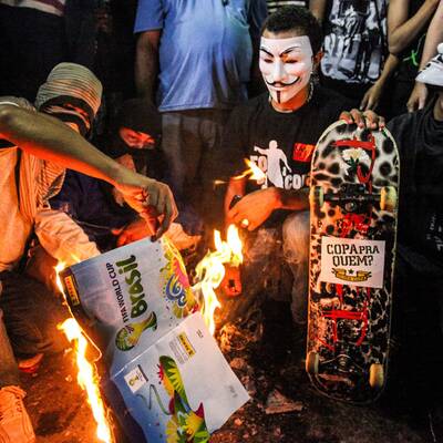 Brasilien: Proteste gegen Fußball-WM