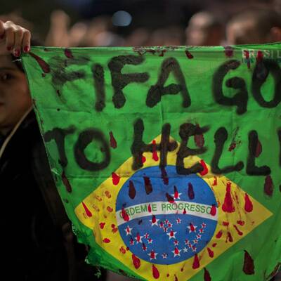 Brasilien: Proteste gegen Fußball-WM