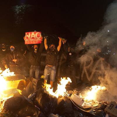 Brasilien: Proteste gegen Fußball-WM