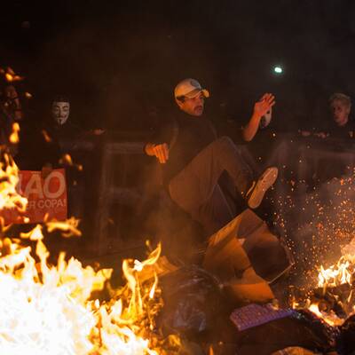 Brasilien: Proteste gegen Fußball-WM