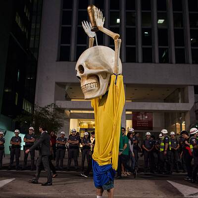 Brasilien: Proteste gegen Fußball-WM