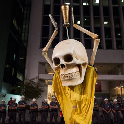 Brasilien: Proteste gegen Fußball-WM