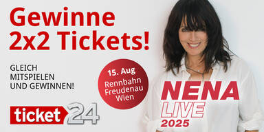 Gewinnen Sie jetzt 2x2 Tickets für das NENA-Konzert in Wien