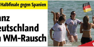 Ganz Deutschland im WM-Rausch
