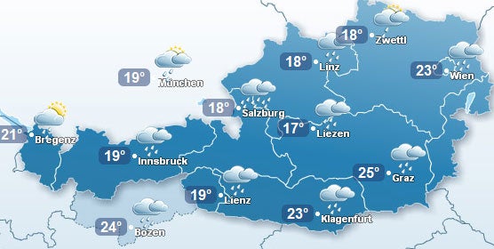 Sommer-Wochenende fällt ins Wasser