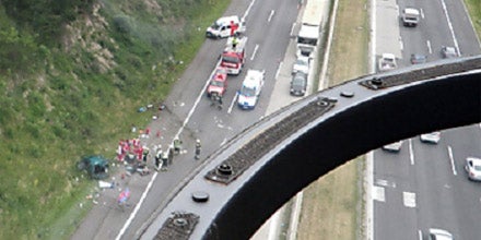 Wöllersdorf A2 Unfall