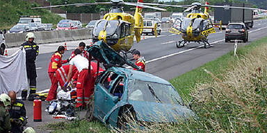 Wöllersdorf A2 Unfall