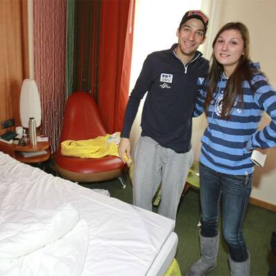 So wohnen unsere Stars bei der WM