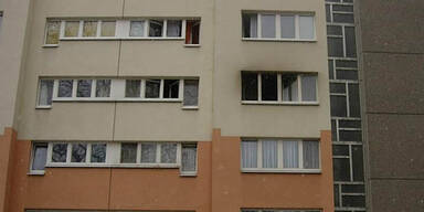 Feuer in Wiener Wohnsiedlung