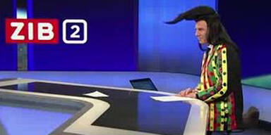 So verkleidete sich ORF-Wolf