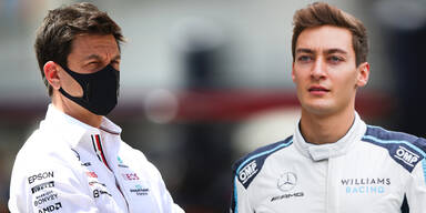 Toto Wolff und George Russell