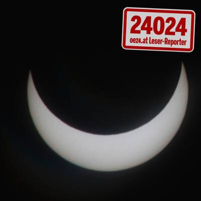 Sonnenfinsternis über Österreich