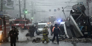14 Tote bei Bus-Anschlag in Wolgograd