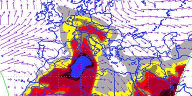 Wann kommt der Sahara-Sand?