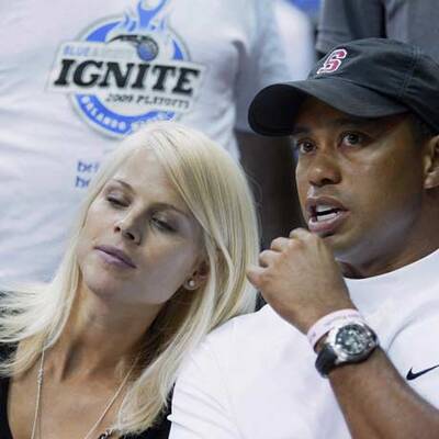 Woods von Ehefrau verprügelt