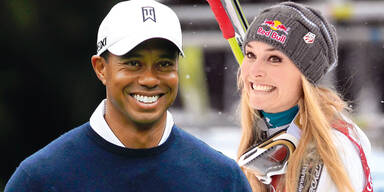 Lindsey Vonn, Tiger Woods