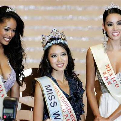 Chinesin ist schönste Frau der Welt