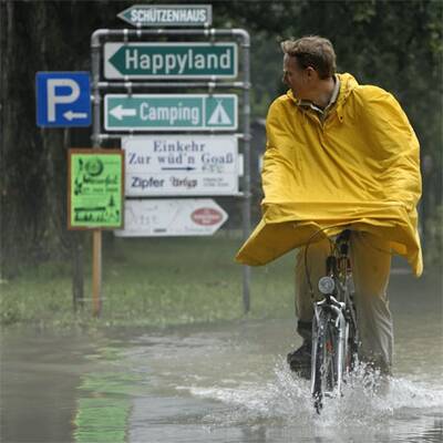 Land unter in Österreich