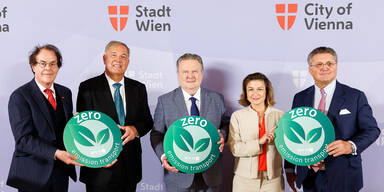 Bierlaster bis M&uuml;llwagen: 50 Betriebe fahren emissionsfreie