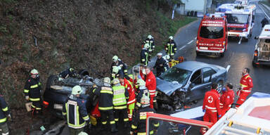 Frontalcrash auf der B126 