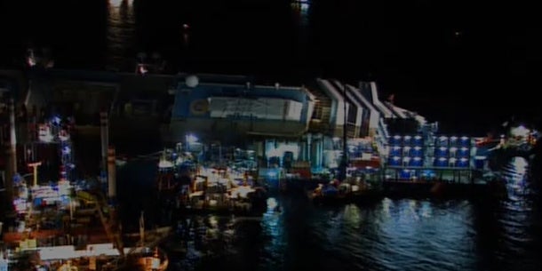 Costa Concordia wird geborgen