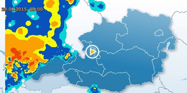 Sturm bläst uns den Frühling weg