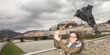 Sturm bläst uns den Frühling weg