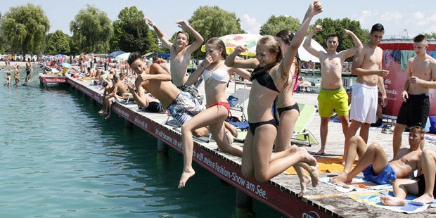 Am Wochenende eine Million in den Bädern
