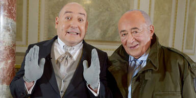 Richard Lugner als ,Mikl-Leitna‘