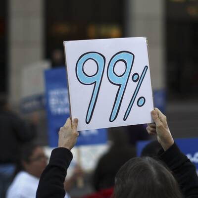 Occupy-Aktivisten belagern Wall Street in New York 