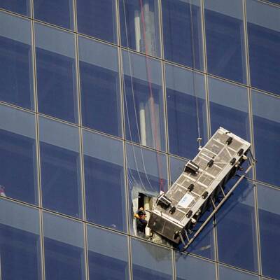 WTC: Fensterputzer stürzen ab