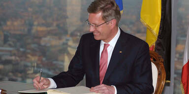 Deutscher Präsident Wulff tritt zurück