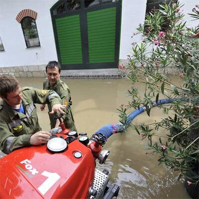 Unwetter sorgen für Überschwemmungen