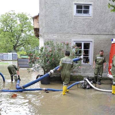 Unwetter sorgen für Überschwemmungen