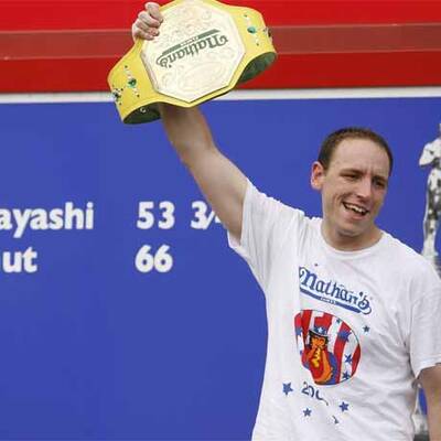 Hot-Dog-Wettessen in New York