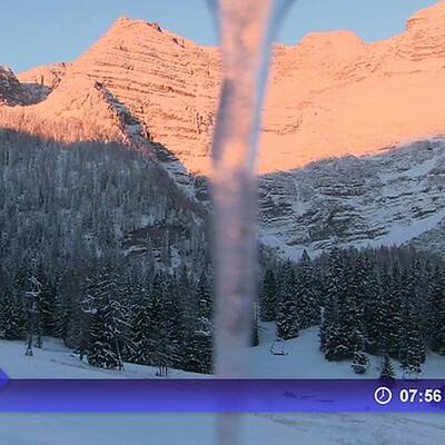 Sonnenaufgang im Bregenzerwald, Vlbg.