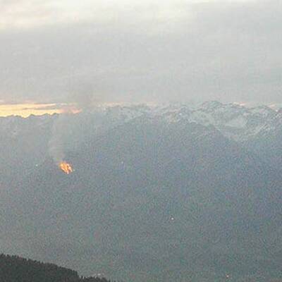 Waldbrände in Kärnten 