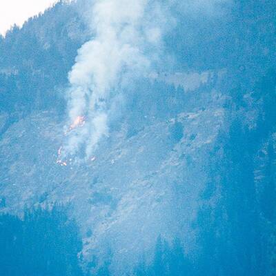Waldbrände in Kärnten 