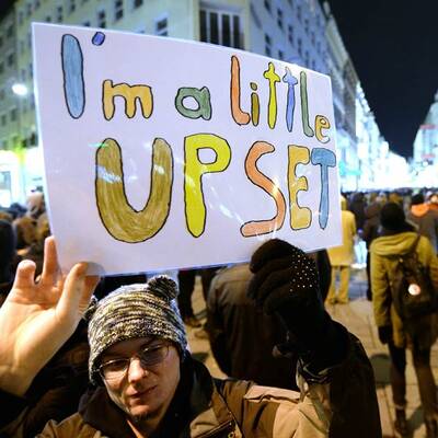 Proteste gegen Akademikerball in Wien 
