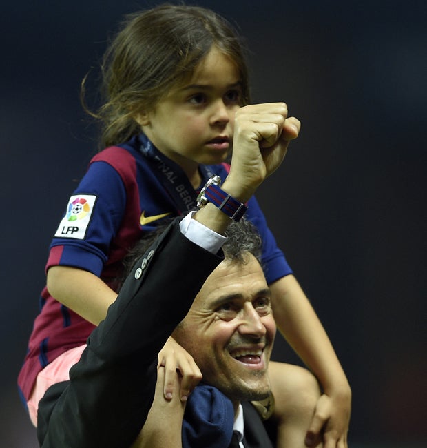 Luis Enrique trauert um seine Tochter (9)