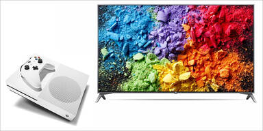 Xbox One S & 4K-TVs zum Kampfpreis