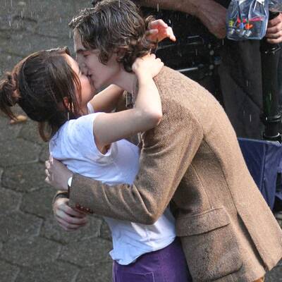 Knutscherei im Regen