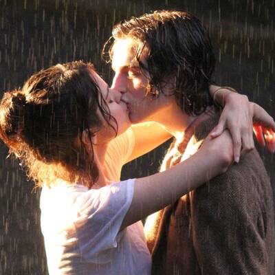 Knutscherei im Regen